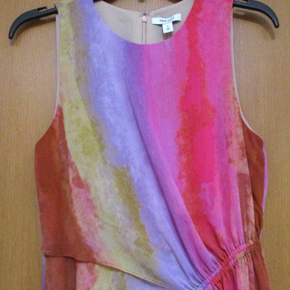 π NINE WEST MULTI-COLOR DRESS β SIZE S β NWT π - Picture 13 of 16